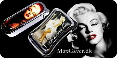 Lightere med Marilyn Monroe