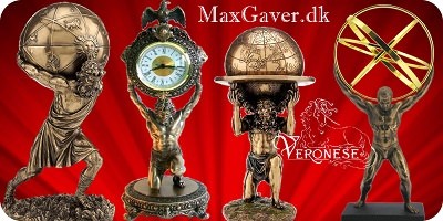 TITANEN ATLAS FIGURER | Statuetter til kontoret og stue
