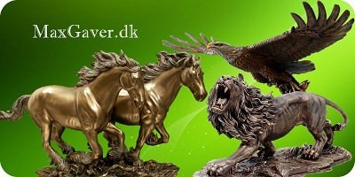 DEKORATION HJEMMET | Dyr og fugle figurer.