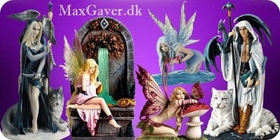 POLYRESIN FIGURER | Feer, hekse og troldmænd.