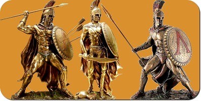 Spartanske krigere