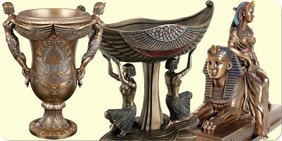 egyptiske figurer til pynt