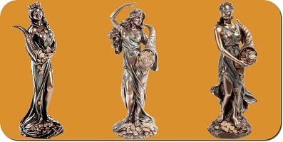 LYKKENS GUDINDE FORTUNA | Dekorative statuetter