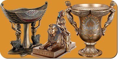 egyptiske figurer til pynt