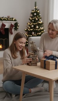 Ugle Figur Bronze. Kreativ Studentergave og Symbol på Visdom