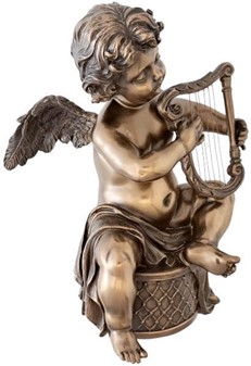SMUK ENGEL. Smuk og billig bronze figur. Julegaveideer til hende