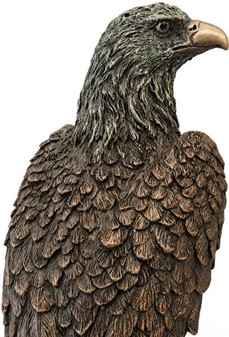 Ørn Figur i Bronze. Luksus pynt og gave til ham med klasse