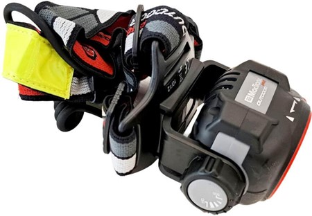 Professionel pandelampe. 375 lumen, avancerede styringssystem og fokus