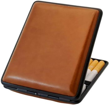 CIGARETETUI LÆDER BILLIG. VOM HOFE kvalitets kunstlæder cigaretetui