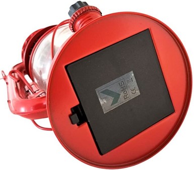 Retro LED Campinglampe til Udendørs Brug. Robust og Myggefri Hygge