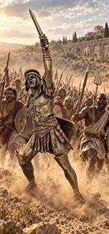 Spartacus bronze figur. Gør din hylde episk (uden at kæmpe selv)