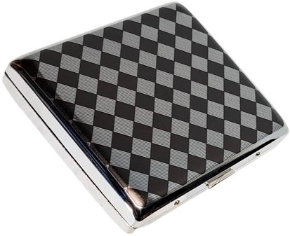 Elegant metal cigaretetui til 20 stk. Beskyttelse med stil