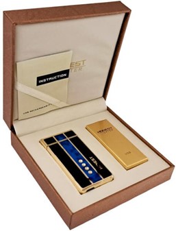 USB Elektronisk Arc Lighter. Dobbelt bue og luksusdesign