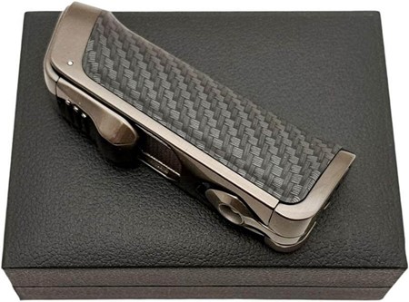 Bedste cigar lighter. Stormlighter med tredobbelt flamme, cigar punch