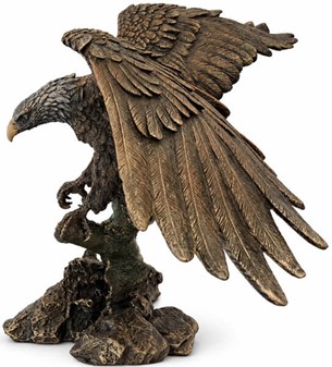 ØRN FIGUR. Majestætisk ørn bronzefigur. Den perfekte gave til ham
