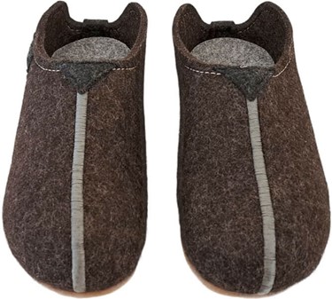Hjemmesko dame med gummisål