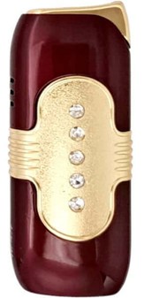Luksuriøs gas lighter til kvinder. Eksklusiv gave med Swarovski