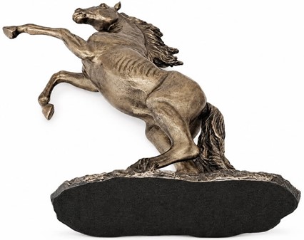 Bronze Heste Figur. Perfekt gave til til hesteejere og dyreelskere