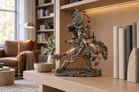 Luksuriøs Figur til Kontor. Zhao Yun kinesisk generel. Gave til chefen