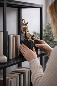 Eksklusiv Kat Figur. Perfekt Gave til Katteelskere og Bedstemor