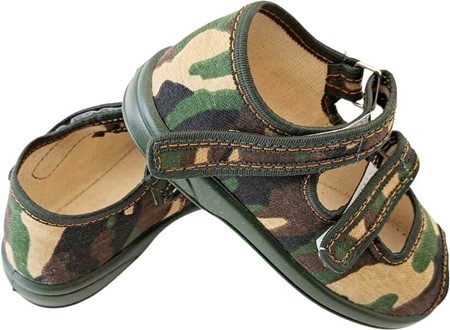 Perfekte Børnesandaler i Khaki. Komfort, Holdbarhed og Stilsikret Leg