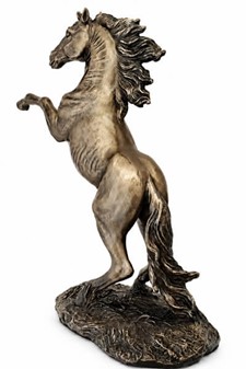 Bronze Heste Figur. Perfekt gave til til hesteejere og dyreelskere