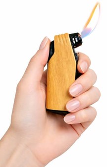 Luksus pibelighter. Driftssikker gas lighter i flot design
