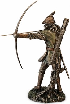 Robin Hood Figur. Legenden I Bronze: Sherwood-stil til din stuen!