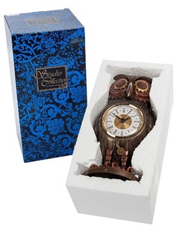 UGLE UR. Smuk bronze figur til stor gave idé til Steampunk entusiaster
