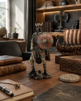 VIKINGE FIGURER. Smuk samling af pyntefigurer til vikinge gaver