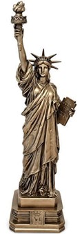 Frihedsgudinden Figur i Bronze – Eksklusiv Julegave til Hjemmet