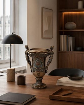 En egyptisk vase fra Veronese. To gudinder og et strejf af evighed!