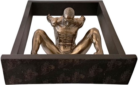 Sportsfigur i Bronze. Eksklusiv gymnastik figur og ultimativ gave