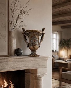 En egyptisk vase fra Veronese. To gudinder og et strejf af evighed!
