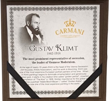 Unikt Lommespejl med Danseren. Fang Klimts Kunst i Din Lomme