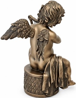 SMUK ENGEL. Smuk og billig bronze figur. Julegaveideer til hende