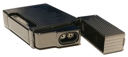 GAVER TIL MÆND. Utrolig stærk cigar lighter med to brænderens flammer