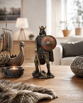 VIKINGE FIGURER. Smuk samling af pyntefigurer til vikinge gaver