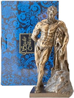 Monumental Herkules figur. Styrke, kunst og luksus til dit hjem