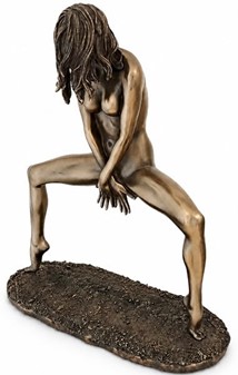 Kvindekrop Figur i Bronze. Elegant Erotisk Skulptur til Moderne Hjem