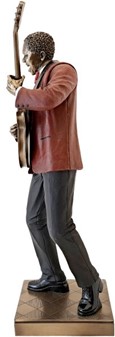 Gave til musikelsker. Eksklusiv Jazz Guitarist Figur med Attitude!