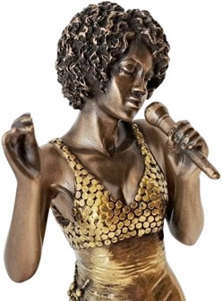 Jazz Diva Figur – En Elegant Gave til Musikelskere og Sangere