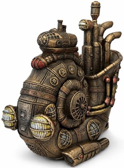 SMYKKEÆSKER. Fænomenalt Steampunk ubåd Nautilus i smykkeskrin form