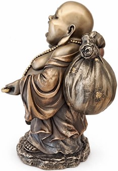 Smilende Buddha figur: Din Daglig Dosis af Lykke og Held