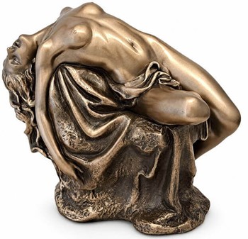 Forførende kvindefigur i bronze. Perfekt romantisk gave til ham!