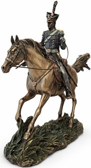 RIDDERFIGUR. Figur af polsk Ulan. Super og billig pynt til hjemmet