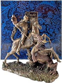 Sankt Jørgen og Dragen Statue. Den ultimative gave til mænd med mod