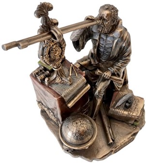 Galileo Galilei Figur. Forvandl dit hjem til et univers af opdagelser