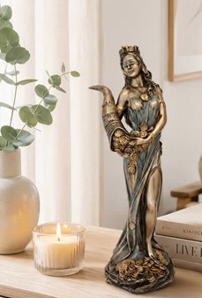 Gudinde Fortuna Figur. Den Ultimative Gave til Succes og Held