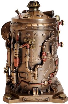 Steampunk Ur Smykkeskrin – Hemmeligt rum til dine værdigenstande